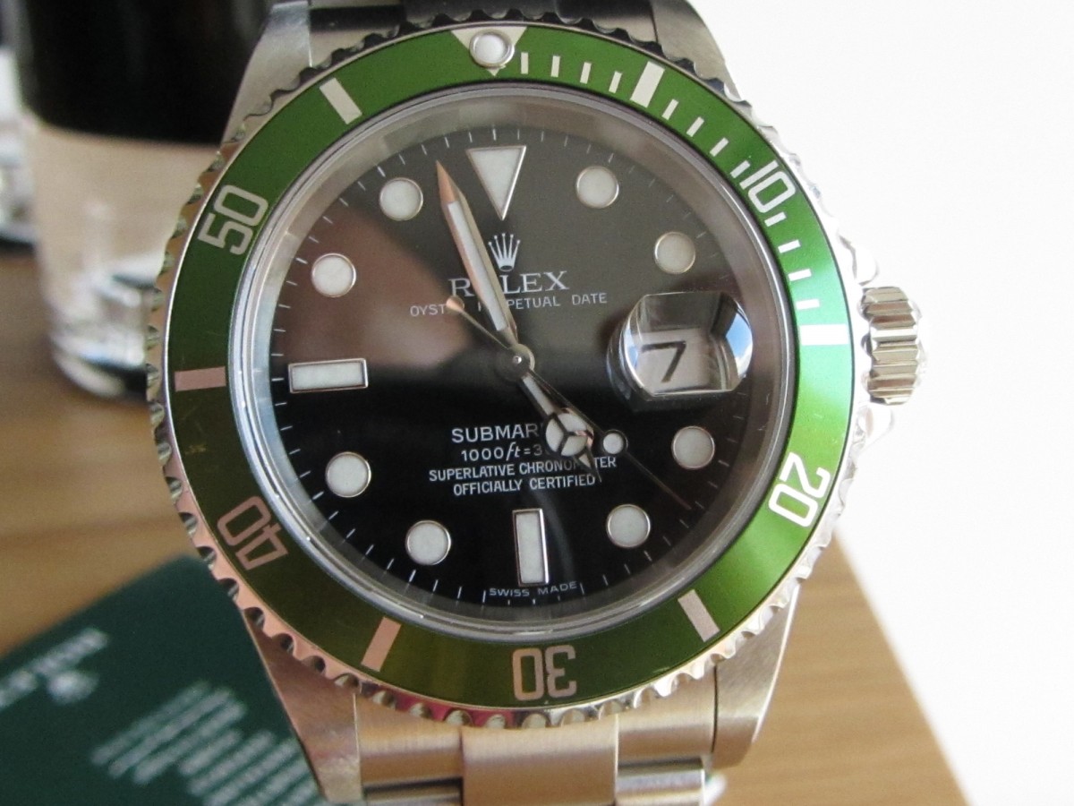 The Rolex Submariner Green 16610LV