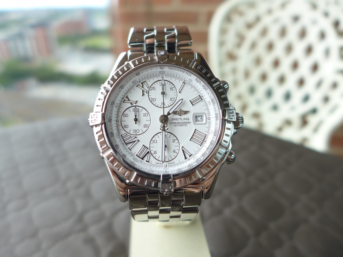 Breitling Crosswind A13355 Stainless Steel Chronograph