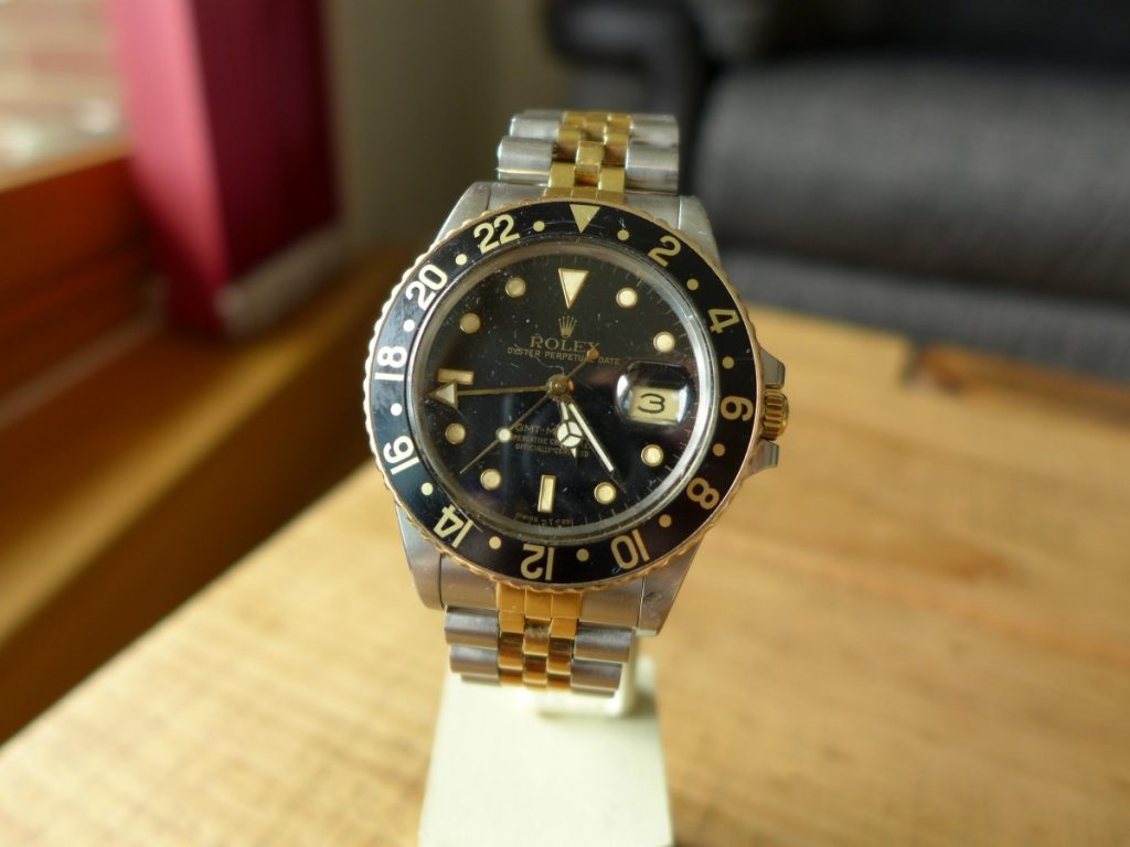 Vintage Rolex Gmtmaster 16753 Bi Metal The WatchCollector Leeds