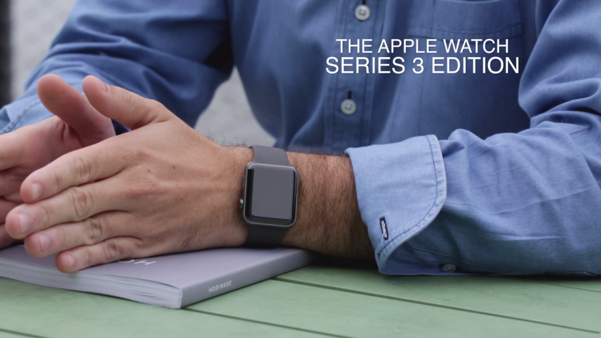 Hands on Apple Watch Series 3